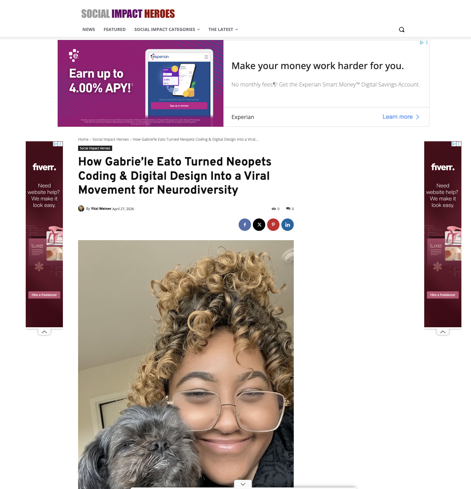 Social Impact Heroes interview with Gabrie'le Eato
