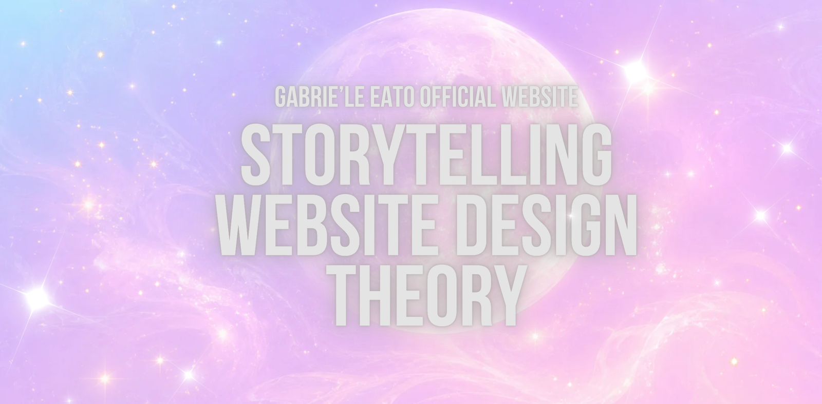 Storytelling Website Design Theory